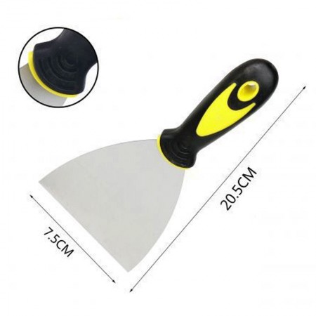 6 pezzi Spatole per stucco Stuccare Set Attrezzi  Muratore Carpentiere stecche