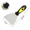 Hongu 6 pezzi Spatole per stucco Stuccare Set Attrezzi Muratore Car...