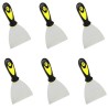 Hongu 6 pezzi Spatole per stucco Stuccare Set Raschietti Muratore C...