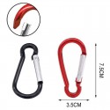 10 Moschettone a pera fibbia portachiavi molla scatto Clip Arrampicata Sicurezza