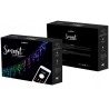 Tenda luminosa cascata luci LED natale esterno RGB Wifi natalizia p...