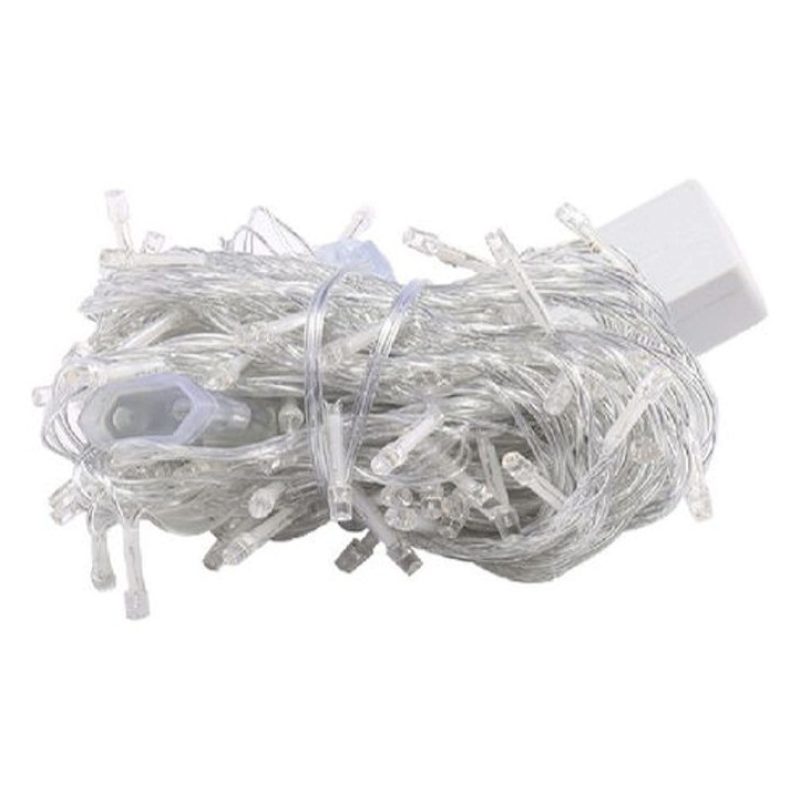 Hongu Catena luminosa Luci Natale 200 Led Decorazione albero Bianco...