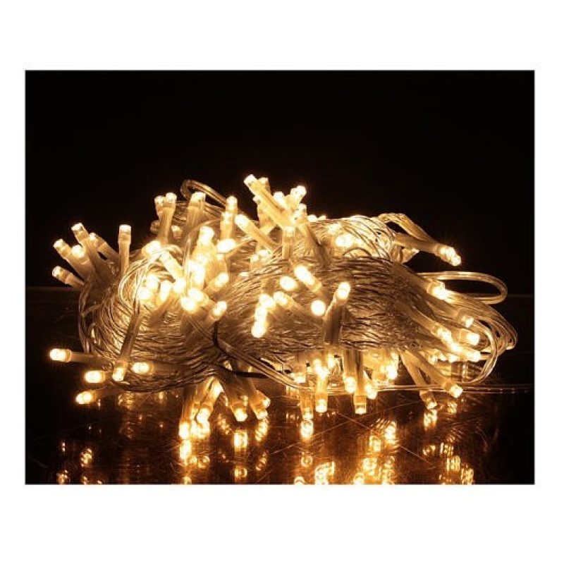 Hongu Catena luminosa Luci Natale 200 Led Decorazione albero Bianco...
