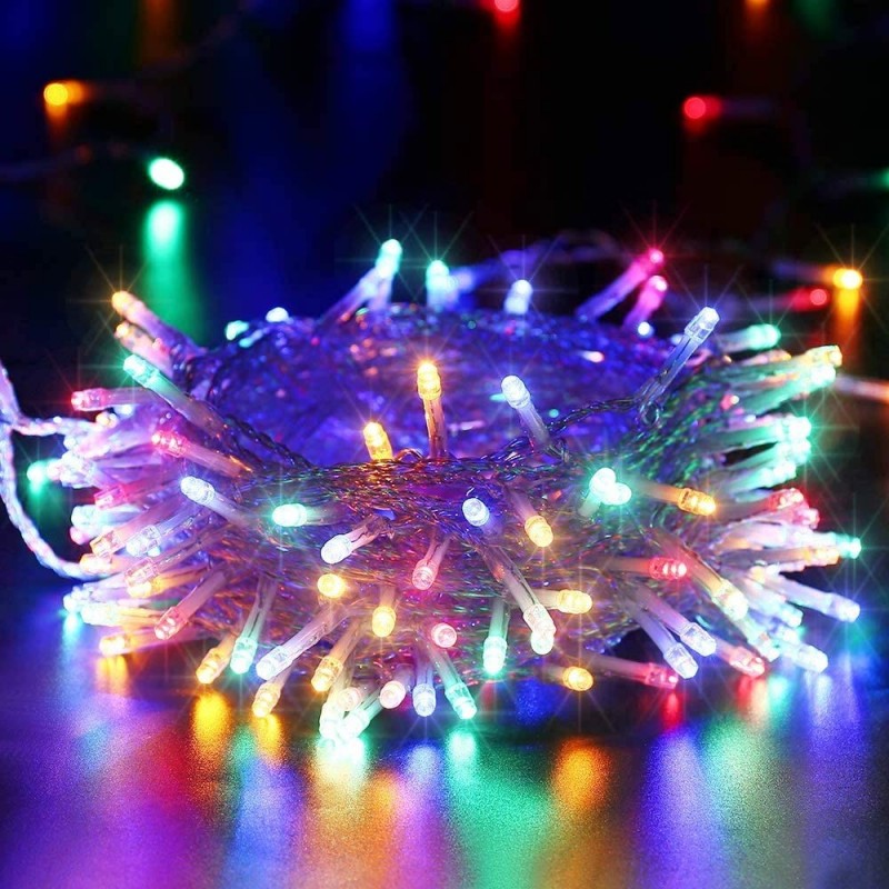 Hongu Catena luminosa Luci Natalizie 200 Led RGB Decorazione albero...