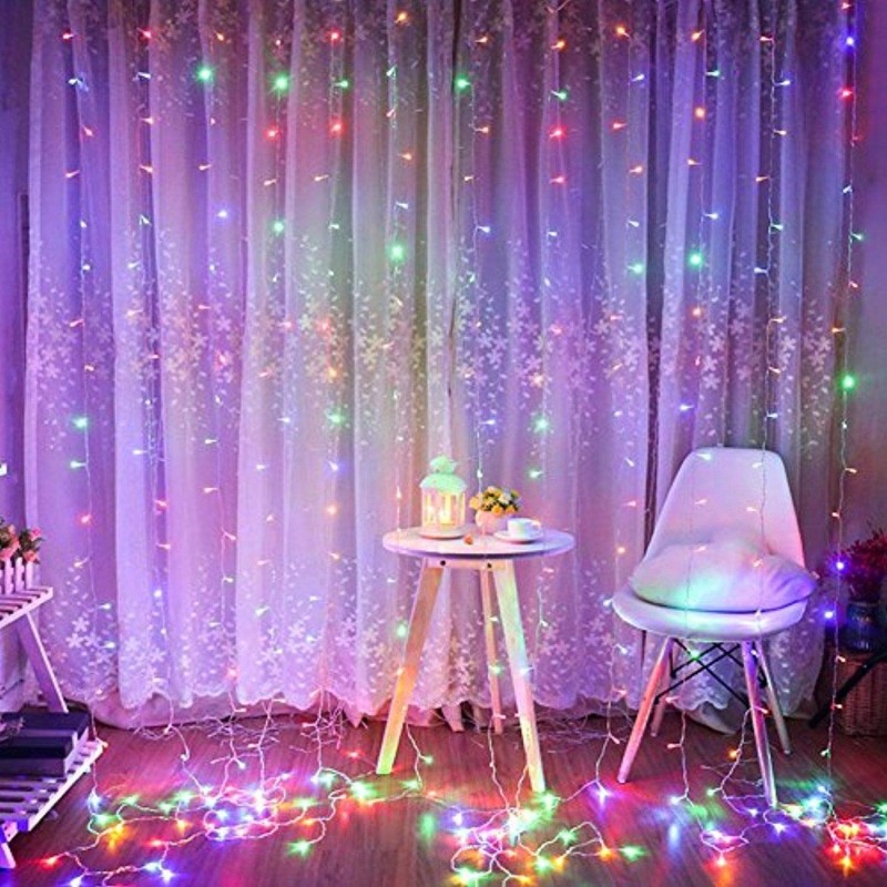 Hongu Catena luminosa Luci Natalizie 200 Led RGB Decorazione albero...