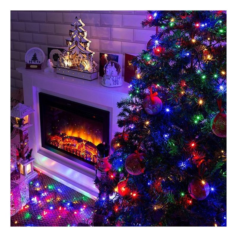 Hongu Catena luminosa Luci Natalizie 200 Led RGB Decorazione albero...