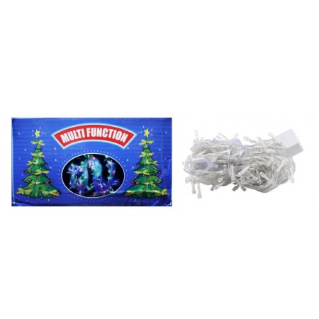 Catena luminosa Luci Natalizie 200 Led RGB Decorazione albero Natale Addobbi 3 M