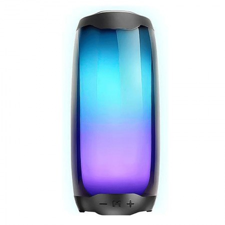 Altoparlante cassa Speaker LED Portatile Bluetooth Wireless Stereo USB RGB AUX