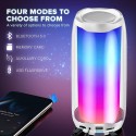 Altoparlante cassa Speaker LED Portatile Bluetooth Wireless Stereo USB RGB AUX