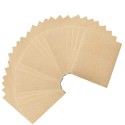 60x Carta Vetrata Abrasiva per Legno Grana 120 Grinta Levigatura Metallo Muro