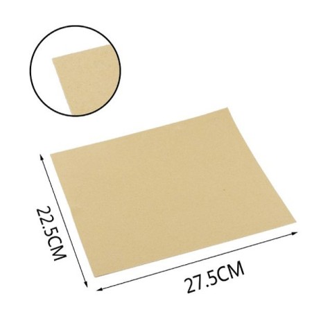 60x Carta Vetrata Abrasiva per Legno Grana 120 Grinta Levigatura Metallo Muro