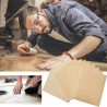 Hongu 60x Carta Vetrata Abrasiva per Legno Grana 120 Grinta Levigat...