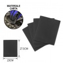 60x Carta Vetrata Abrasiva Grana 120 Ferro Grinta secco umido Levigatura legno