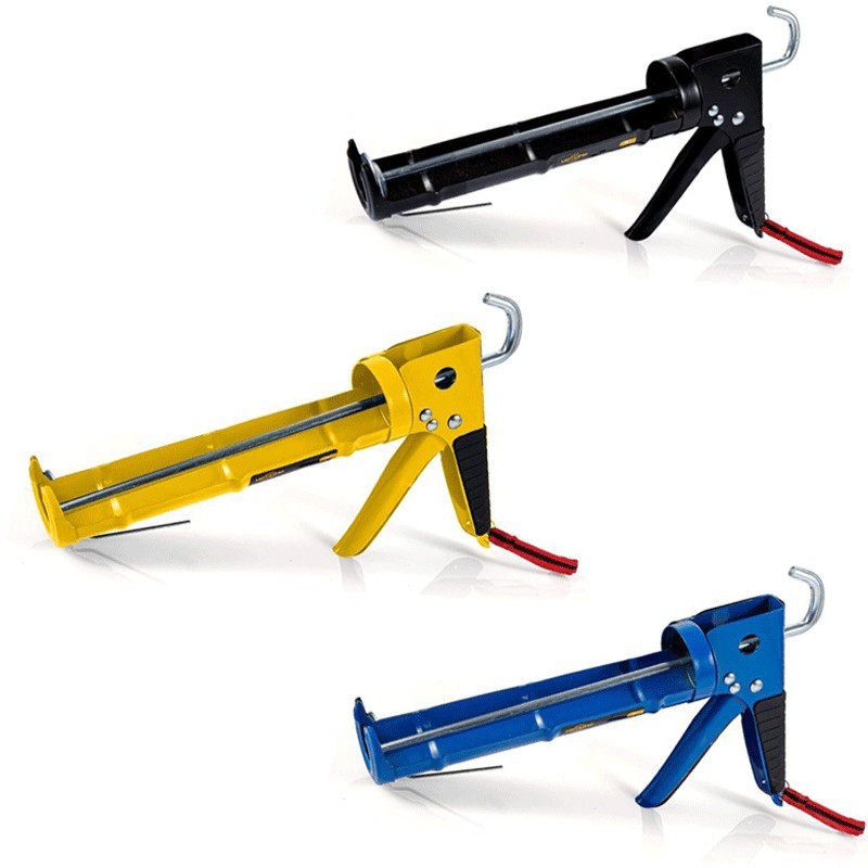 Pistola per Silicone Professionale Foracartucce per Cartuccia Sigillanti Manuale