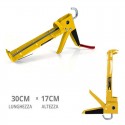 Pistola per Silicone Professionale Foracartucce per Cartuccia Sigillanti Manuale