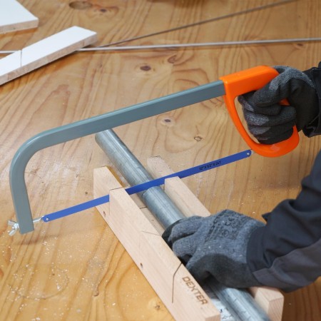 Segaccio Seghetto sega manuale Taglio 410mm lame Metallo Legno Plastica  kit