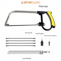 KIT 8 In 1 Multi funzione Magic Saw Seghetto vetro legno set strumento sega mano