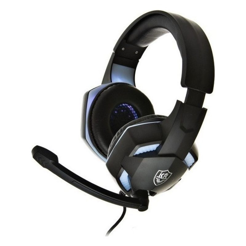 Hongu Cuffie da Gioco Microfono Luce RGB Gaming PC PS4 Stereo LED X...