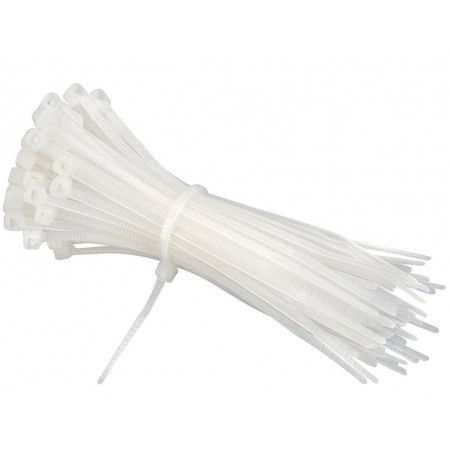 200 Fascette 400x6mm cavi elettrici Autostringenti Plastica cablaggio Fissaggio
