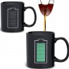 Tazza colazione cambia colore versando bevanda calda termosensibile ceramica
