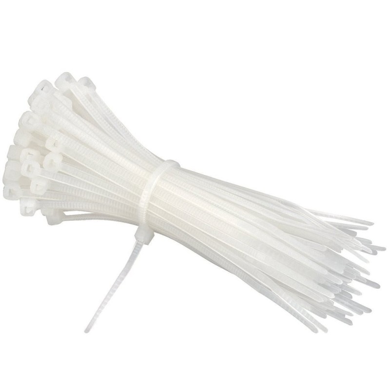 Hongu 250 Fascette 300mm cavi elettrici Autostringenti Plastica cab...