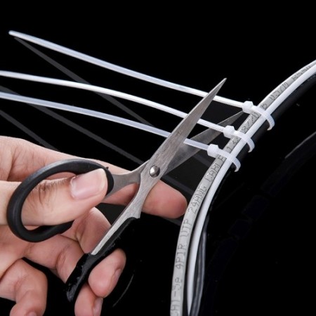 250 Fascette 300mm cavi elettrici Autostringenti Plastica cablaggio Fissaggio