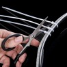 Hongu 800 Fascette 100 mm cavi elettrici Autostringenti Plastica ca...