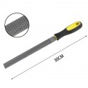 Set 3 lime per legno piatta tonda semitonda Raspe 300 mm lima assortite metallo