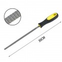 Set 3 lime per legno piatta tonda semitonda Raspe 300 mm lima assortite metallo