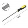 Hongu Set 3 lime per legno piatta tonda semitonda Raspe 300 mm lima...
