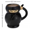Simpatica tazza in porcellana a forma di ninja mug idea regalo