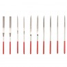 Hongu Set 10 Mini Lime Raspe Ad Ago Per Ferro Acciaio Legno Precisi...