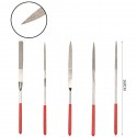 Set 10 Mini Lime Raspe Ad Ago Per Ferro Acciaio Legno Precisione 160mm piccole