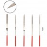 Hongu Set 10 Mini Lime Raspe Ad Ago Per Ferro Acciaio Legno Precisi...