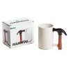Tazza in porcellana impugnatura martello idea regalo hammug caffè bevande