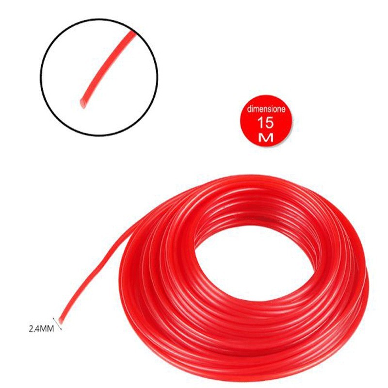 Hongu 6 rotoli Filo per decespugliatore diametro 2,4mm tagliaerba 1...