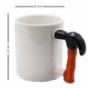 Tazza in porcellana impugnatura martello idea regalo hammug caffè bevande