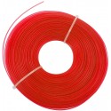 6 rotoli Filo per decespugliatore diametro 2,7mm tagliaerba 15 metri cavo bobina