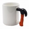 Tazza in porcellana impugnatura martello idea regalo hammug caffè bevande