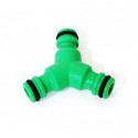 6x Portagomma Raccordo a tre vie Connettore tubo Acqua Giardino Giunto Aggancio