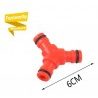 Hongu 6x Portagomma Raccordo a tre vie Connettore tubo Acqua Giardi...