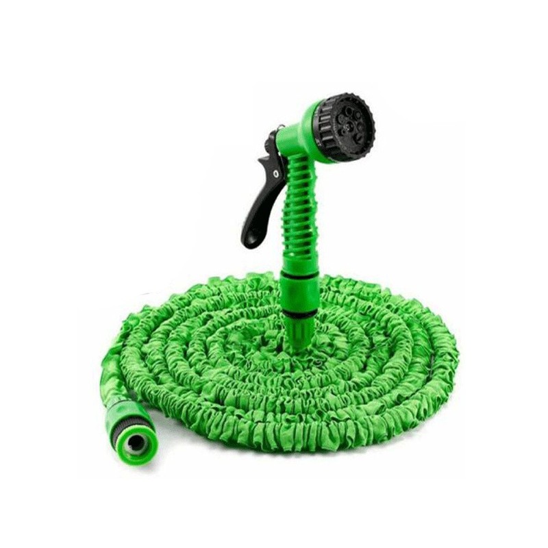 Tubo per irrigazione estensibile 30 Annaffia giardino Pistola pompa Giardinaggio