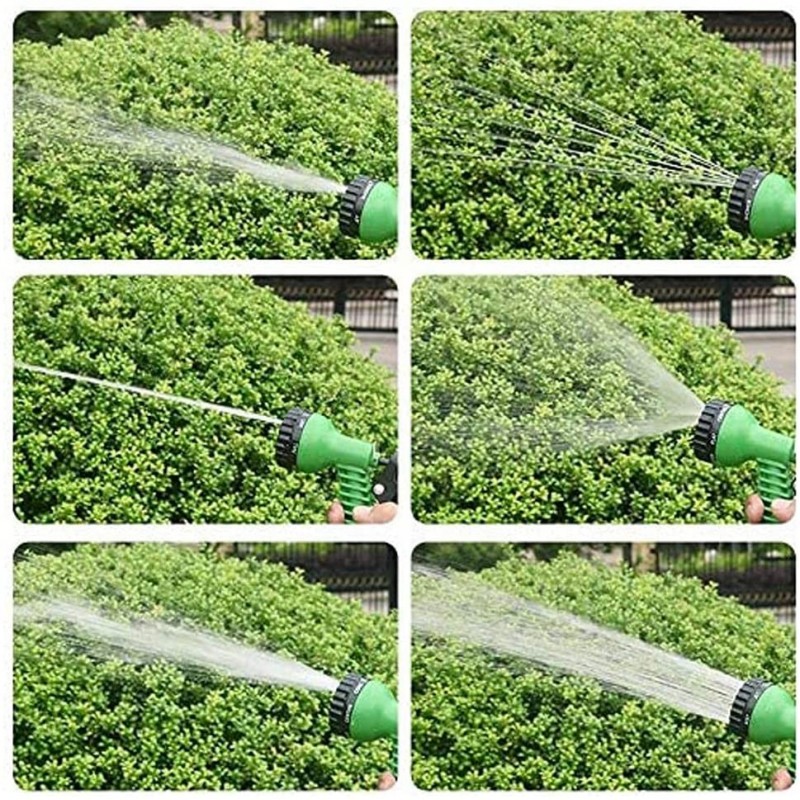 Hongu Tubo per irrigazione estensibile 30 Annaffia giardino Pistola...