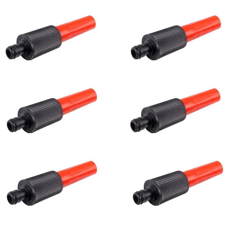 6x Spruzzatore regolabile Lancia multifunzione innesto tubo 1/2 Aggancio rapido