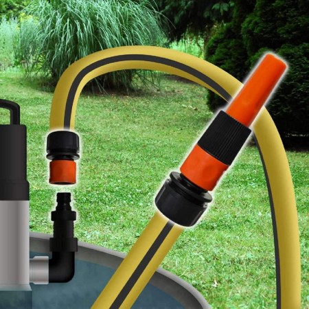 4x Spruzzatore Lancia irrigazione innesto tubo 1/2 Acqua raccordo Giardino presa