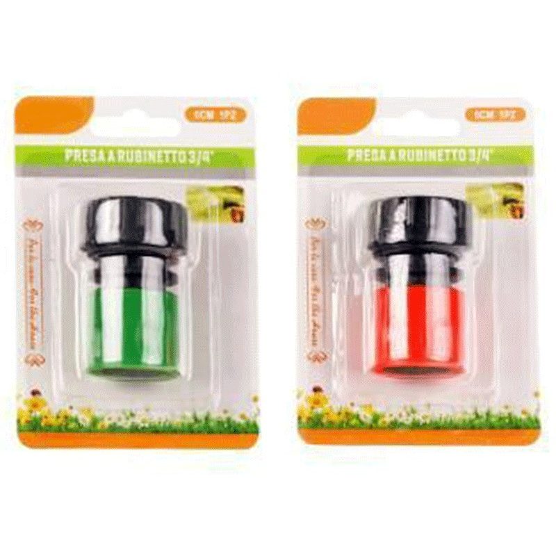 Hongu 6x raccordo rapido 3/4 tubo Acqua Giardino presa giunto rubin...