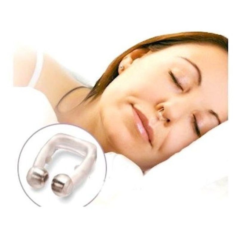 2 X Clip magnetico Nose dispositivo notturno per sonno silenzio anti russare
