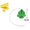 6x Presa portagomma tubo Acqua Giardino rubinetto irrigazione innesto rapido