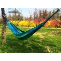 Amaca da giardino 200 kg max portatile con sacco cotone campeggio vacanze relax
