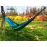 Amaca da giardino 200 kg max portatile con sacco cotone campeggio vacanze relax